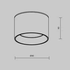 Lampa sufitowa Vega (C089CL-8W3K-W) - Maytoni