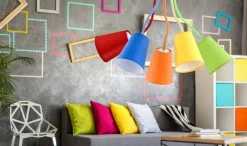 Lampa sufitowa WIRE COLOUR 5 PŁ (2107) - TK Lighting