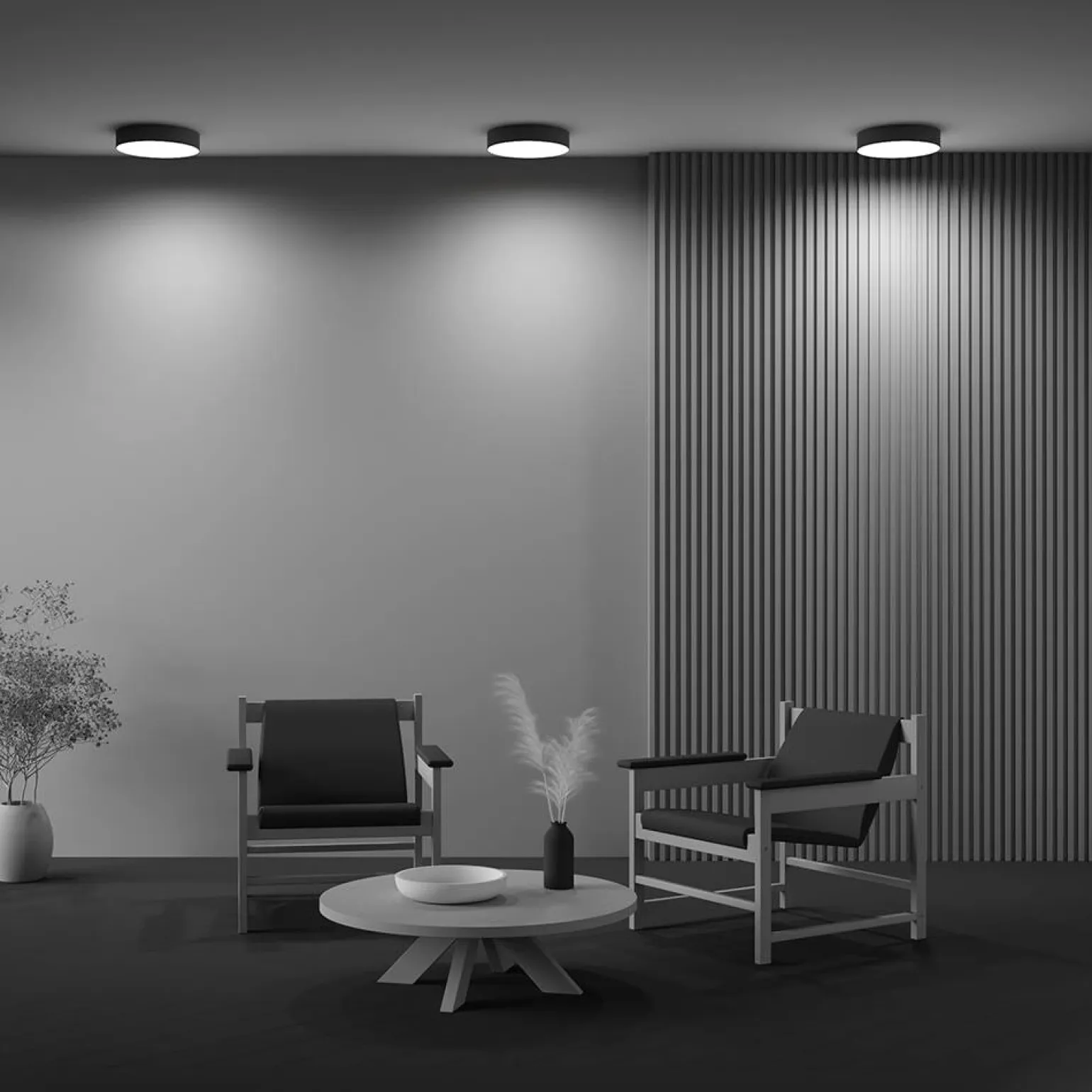 Lampa sufitowa Zon (C032CL-36W3K-RD-B) - Maytoni