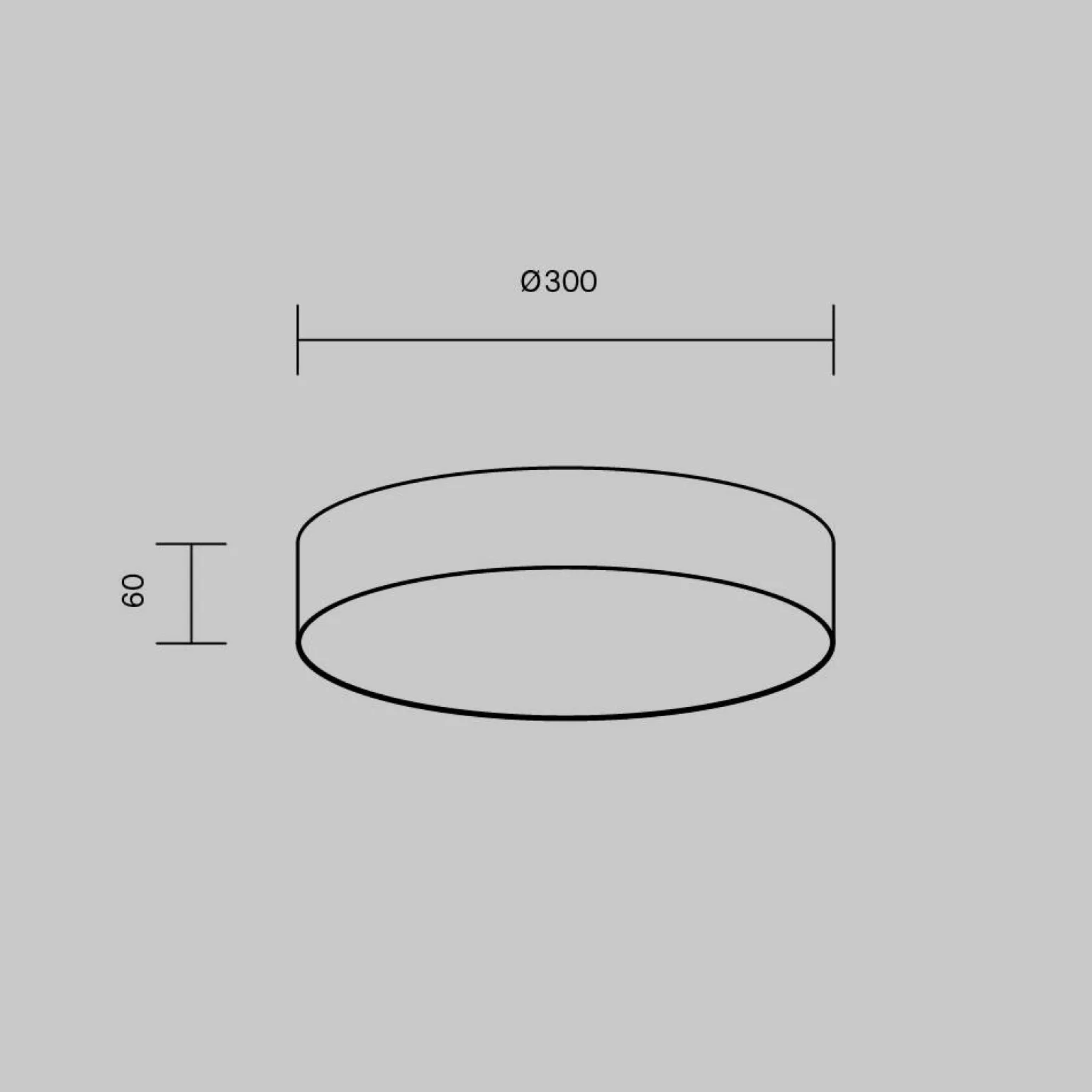 Lampa sufitowa Zon (C032CL-36W3K-RD-B) - Maytoni