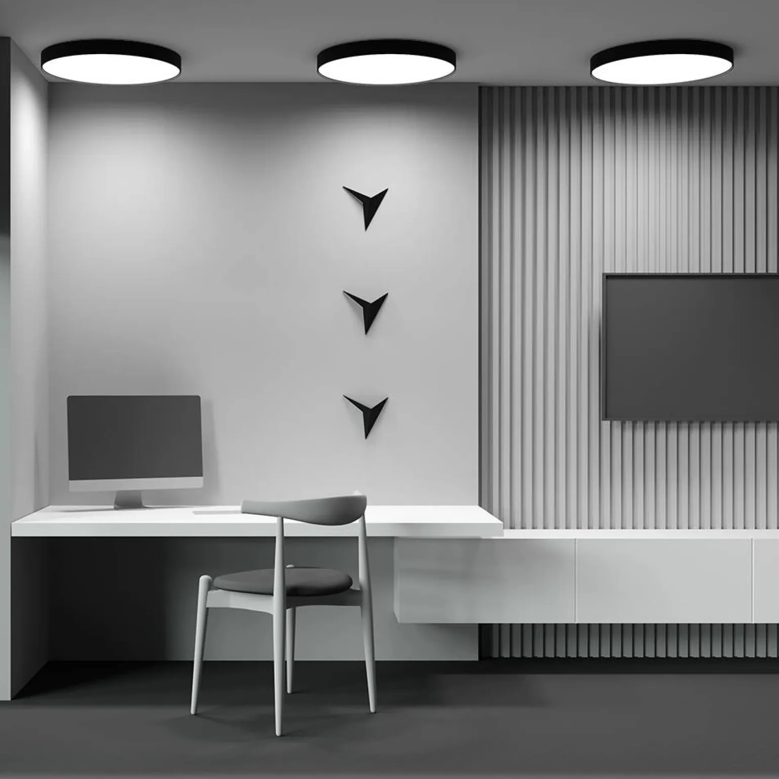 Lampa sufitowa Zon (C032CL-90W3K-RD-B) - Maytoni