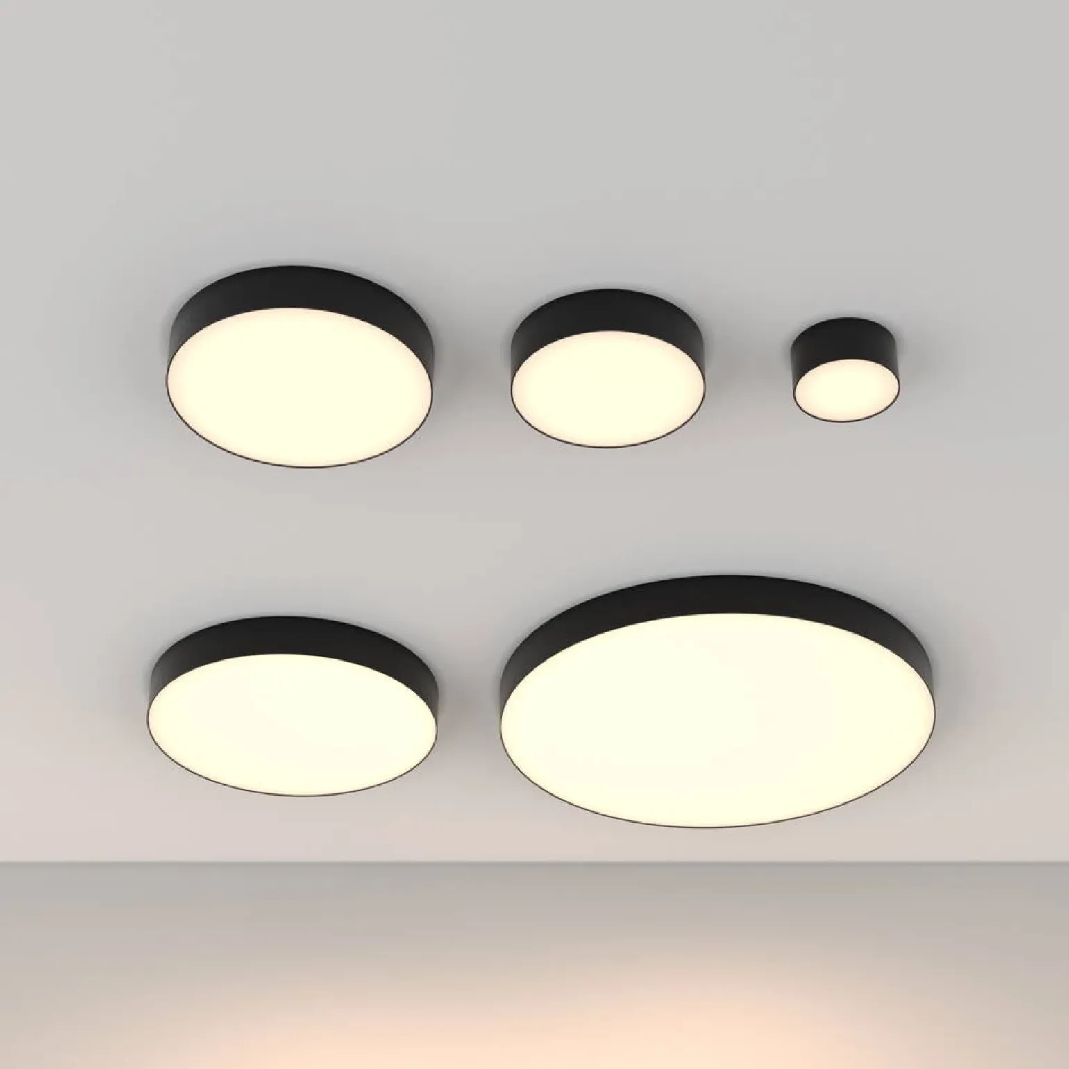 Lampa sufitowa Zon (C032CL-90W3K-RD-B) - Maytoni