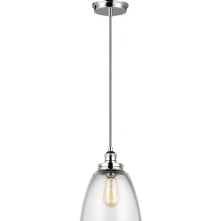 Lampa wisząca Baskin (FE-BASKIN-P-B-PN) - Elstead Lighting