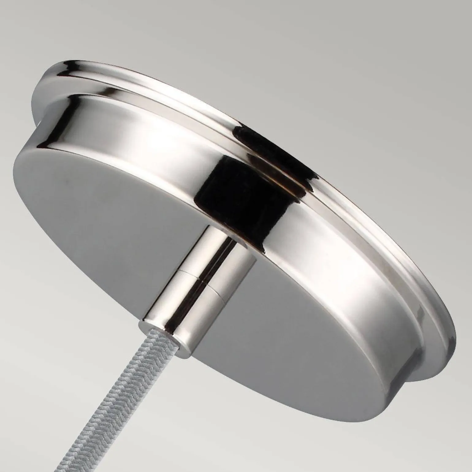 Lampa wisząca Baskin (FE-BASKIN-P-B-PN) - Elstead Lighting