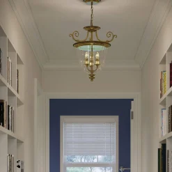 Lampa wisząca Cambridge (HK-CAMBRIDGE-P-S) - Elstead Lighting