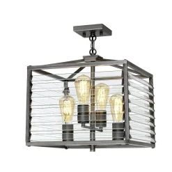 Lampa wisząca Louvre (LOUVRE-4P) - Elstead Lighting