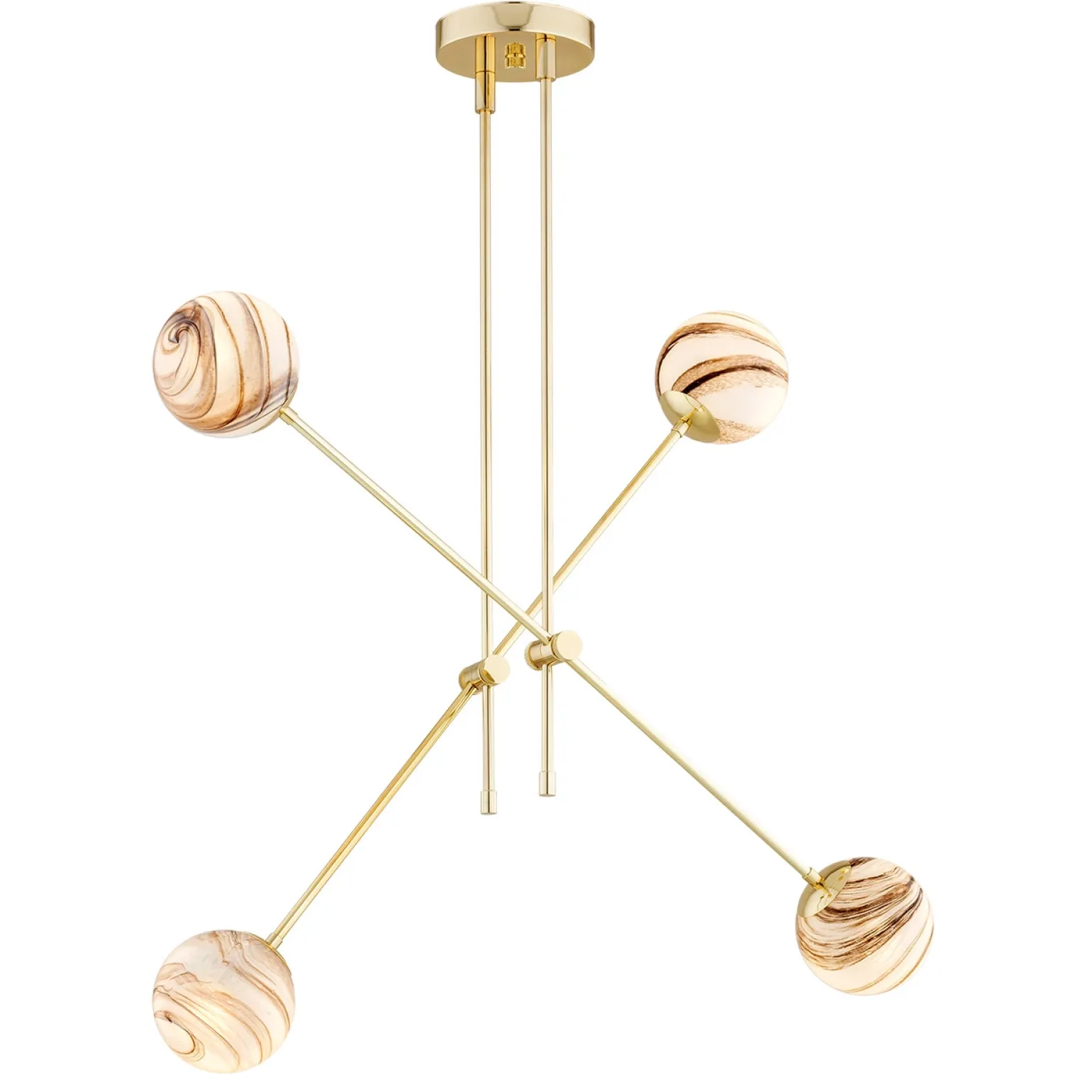 Lampa wisząca 4 pł. ABSOS (1840) - Argon