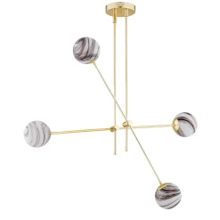 Lampa wisząca 4 pł. ABSOS (1840) - Argon