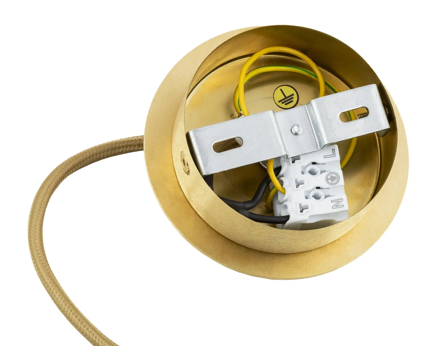 Lampa wisząca 1 pł., średnia ALMIROS (8447) - Argon