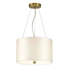 Lampa wisząca Pearce (DL-PEARCE14-3LT-IV-AB) - Elstead Lighting