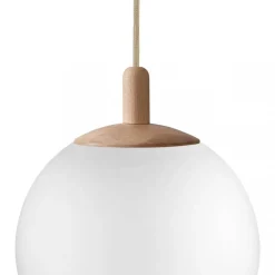 Lampa wisząca ALUR WOOD S kolor Drewno (11146119) - KASPA