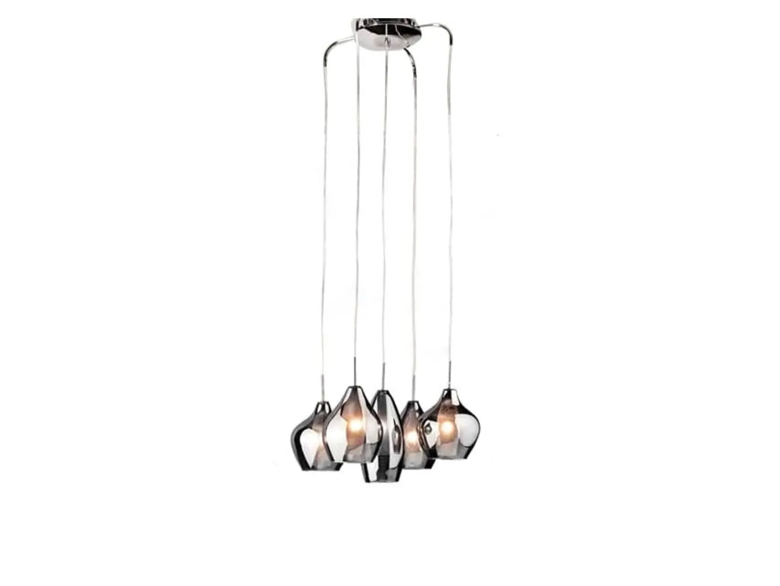 Lampa wisząca AMBER MILANO (2285-5P) Azzardo - żyrandol