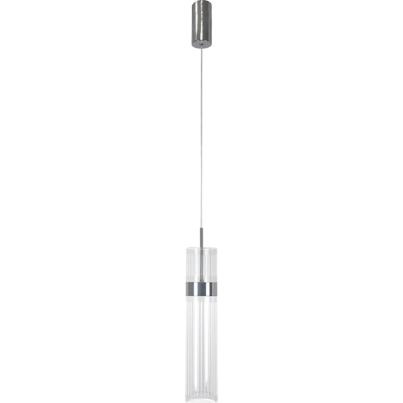 Lampa wisząca Ambiente LED CCT chrom (LP-1510/1P CH) - Light Prestige