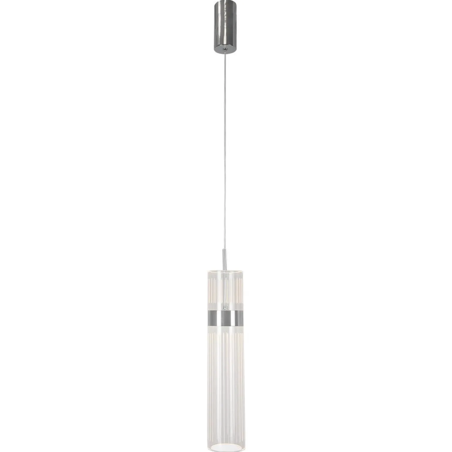 Lampa wisząca Ambiente LED CCT chrom (LP-1510/1P CH) - Light Prestige