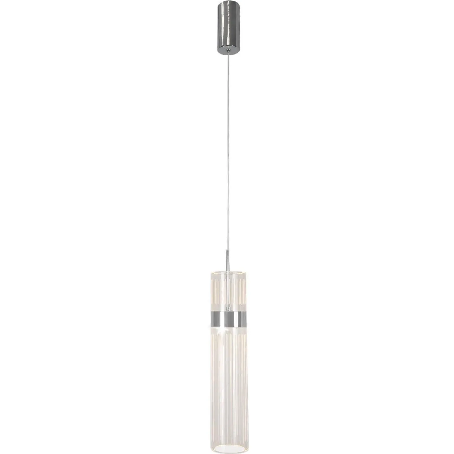 Lampa wisząca Ambiente LED CCT chrom (LP-1510/1P CH) - Light Prestige