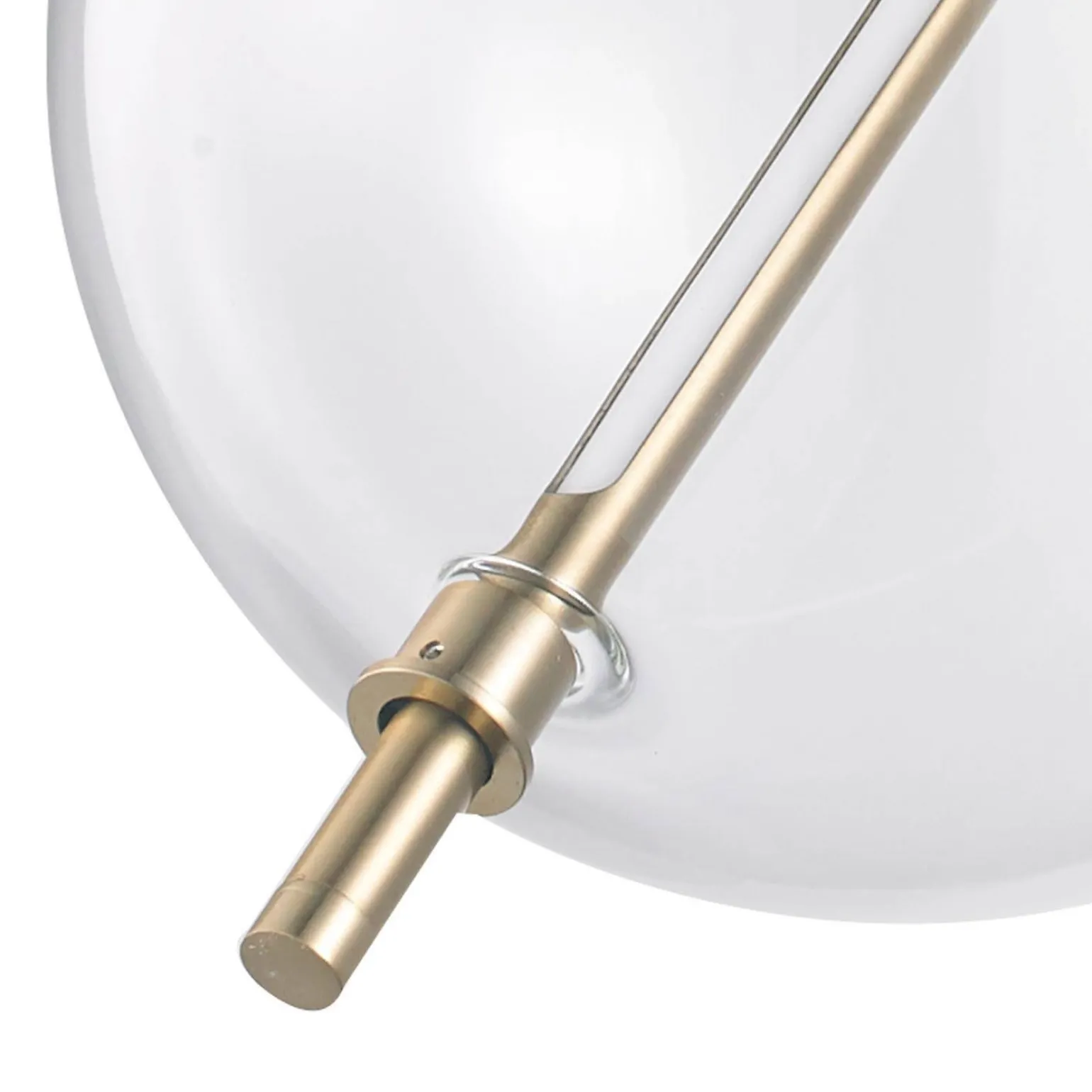 Lampa wisząca AMORE- 1 złota 24 cm (ST-8869P-1) - Step into Design