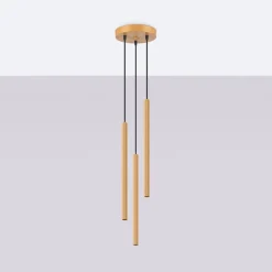 Lampa wisząca ARCHE 3P złota (SL.1342) - Sollux Lighting
