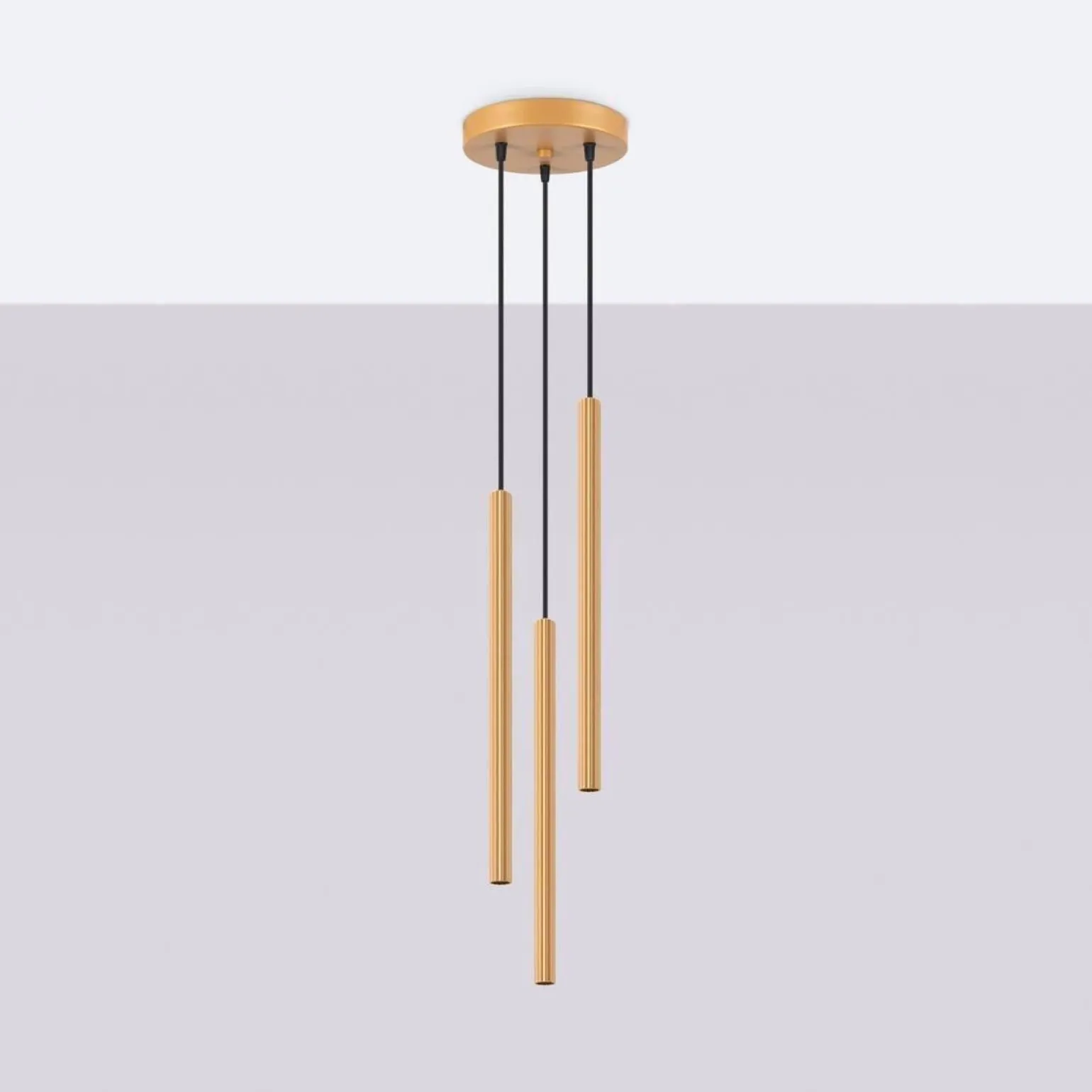 Lampa wisząca ARCHE 3P złota (SL.1342) - Sollux Lighting