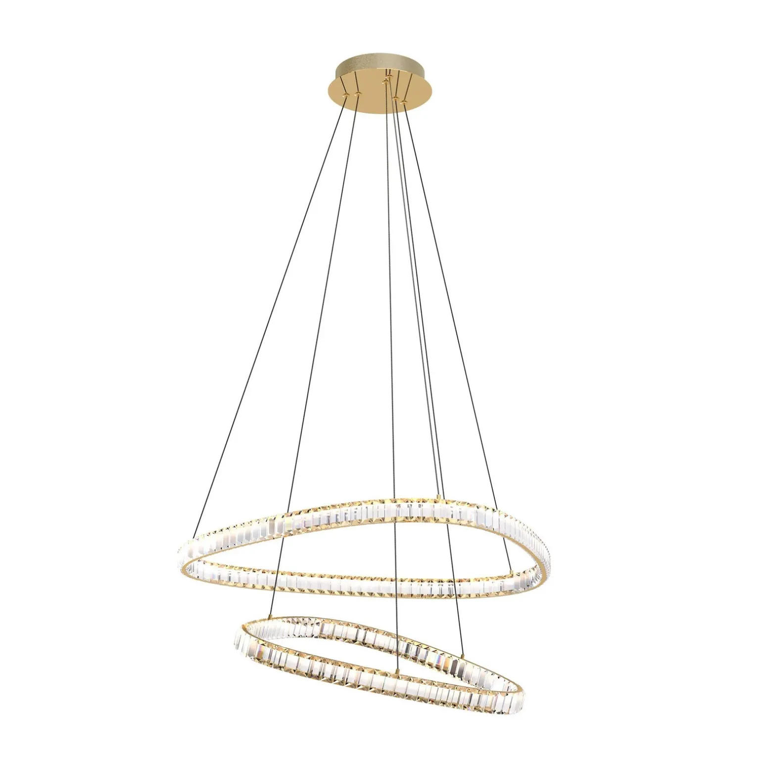 Lampa wisząca ATHESA złota (MD3169-2-3GT) - Zuma Line