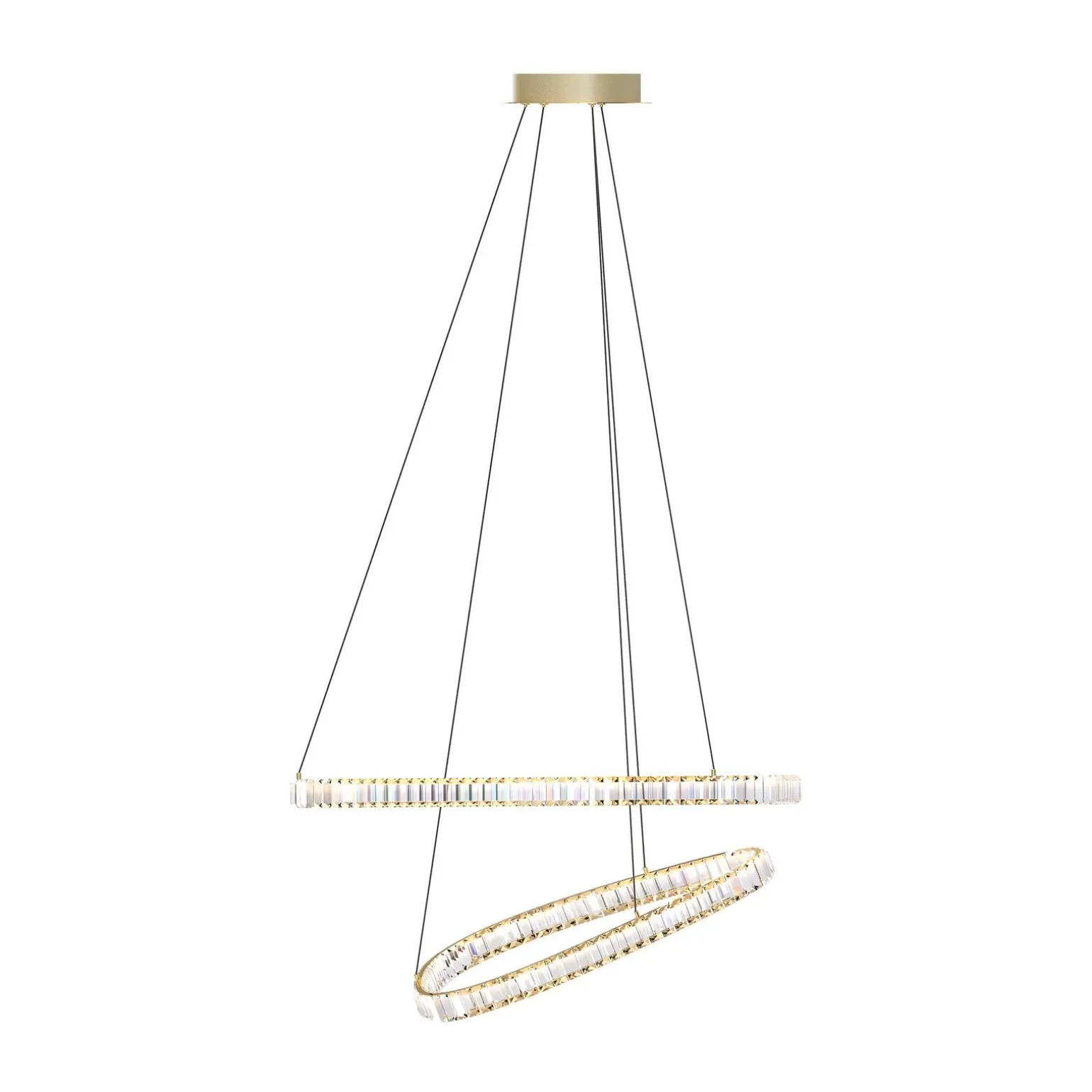 Lampa wisząca ATHESA złota (MD3169-2-3GT) - Zuma Line