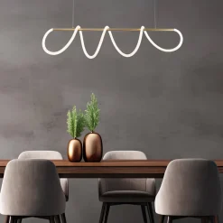 Lampa wisząca BALBO złota (20006PM-GD) - Zuma Line