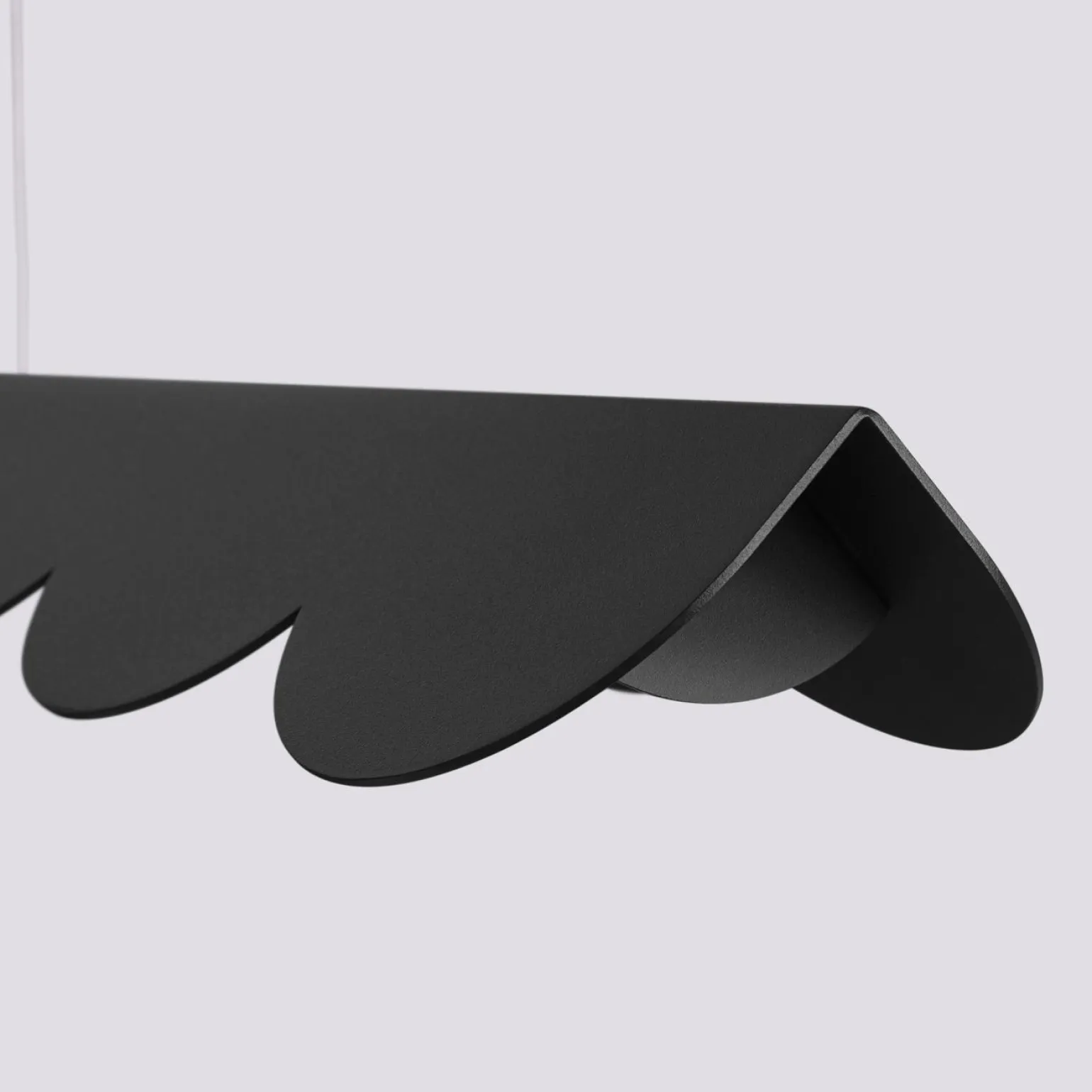 Lampa wisząca BISCUIT czarna LED 4000K (TH.654) - Thoro Lighting