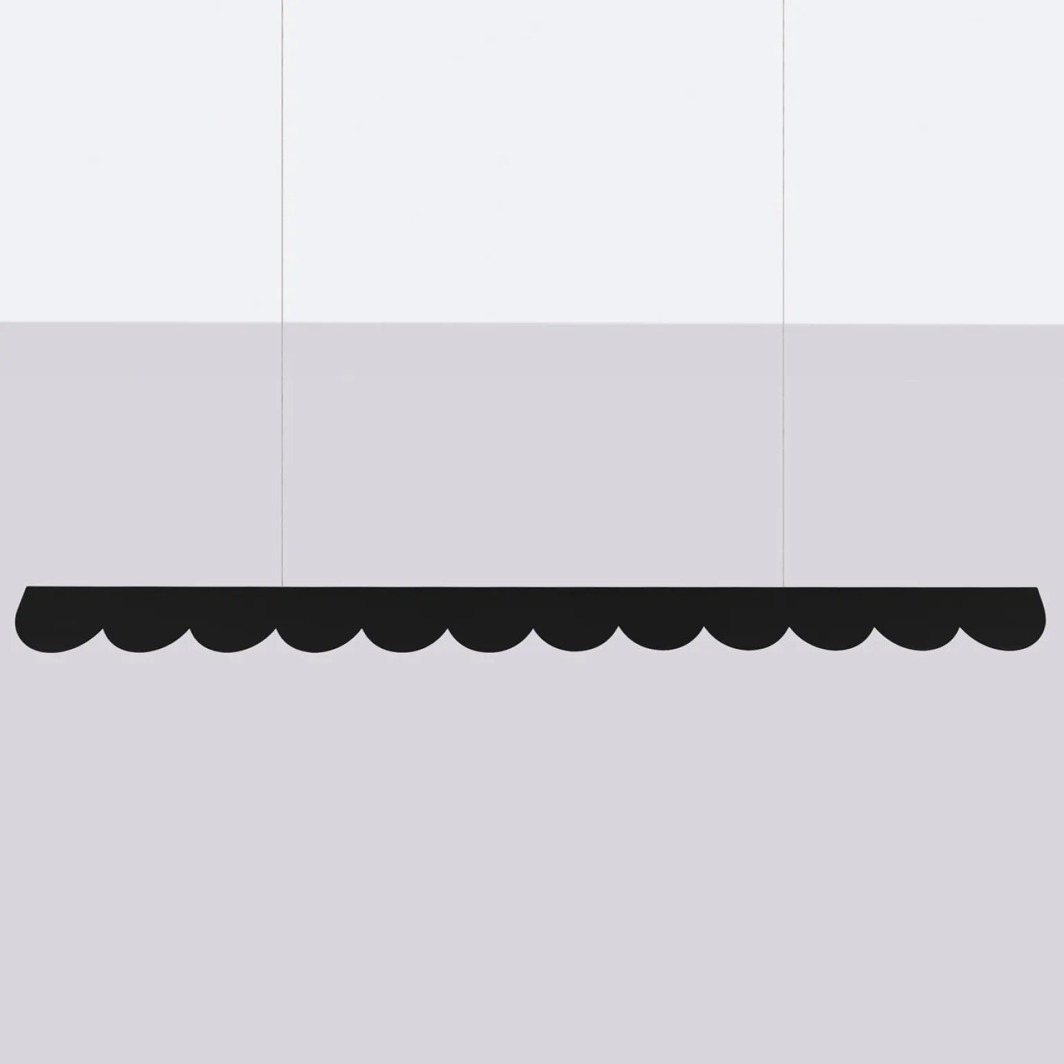 Lampa wisząca BISCUIT czarna LED 4000K (TH.654) - Thoro Lighting