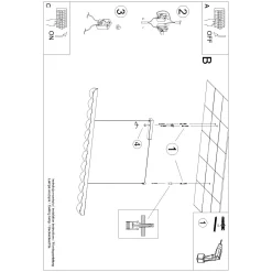 Lampa wisząca BISCUIT ochra czerwona LED 4000K (TH.655) - Thoro Lighting
