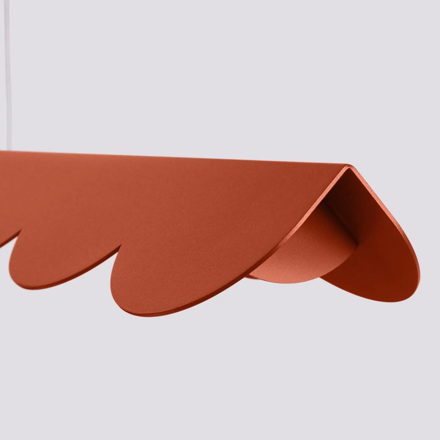 Lampa wisząca BISCUIT ochra czerwona LED 4000K (TH.655) - Thoro Lighting