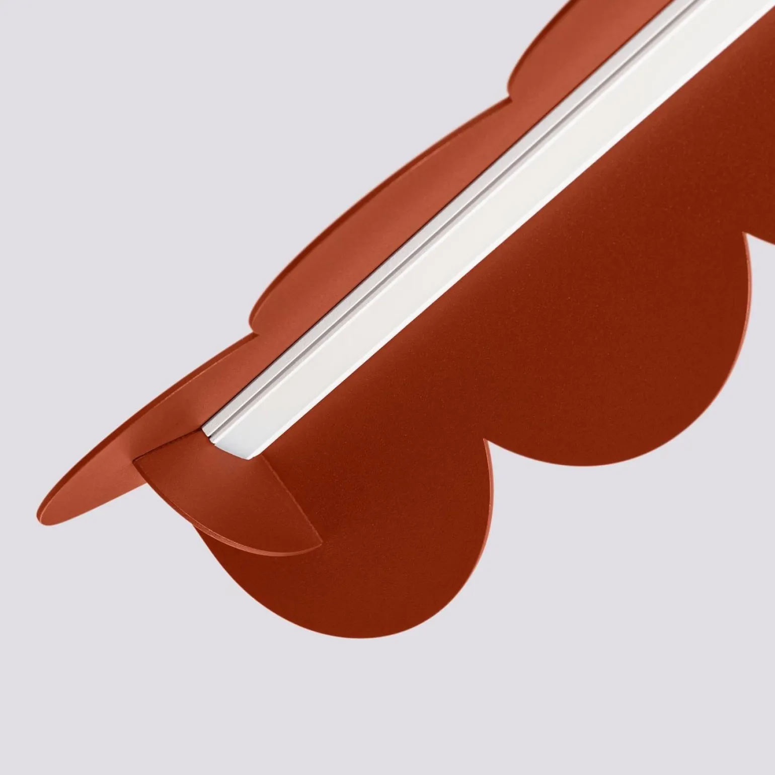 Lampa wisząca BISCUIT ochra czerwona LED 4000K (TH.655) - Thoro Lighting