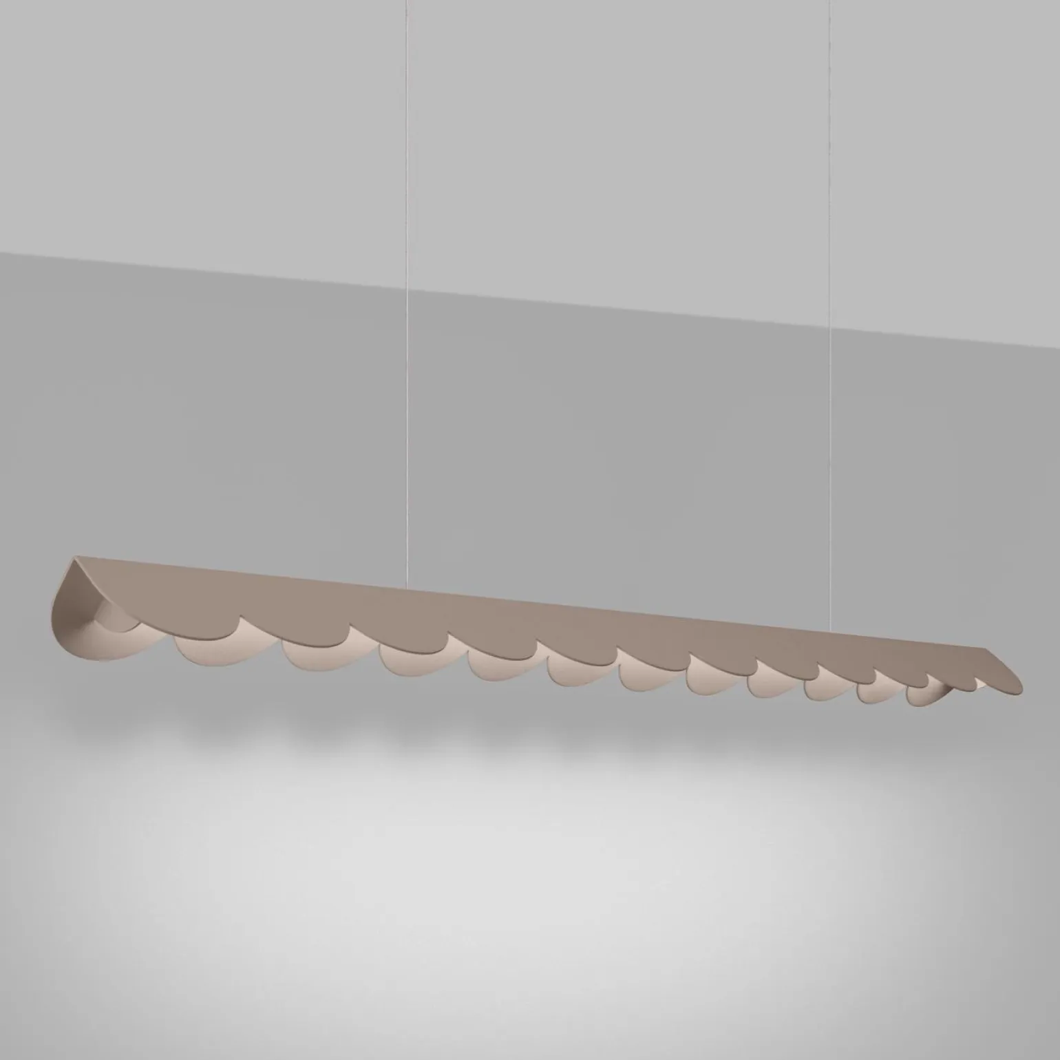Lampa wisząca BISCUIT taupe LED 4000K (TH.658) - Thoro Lighting