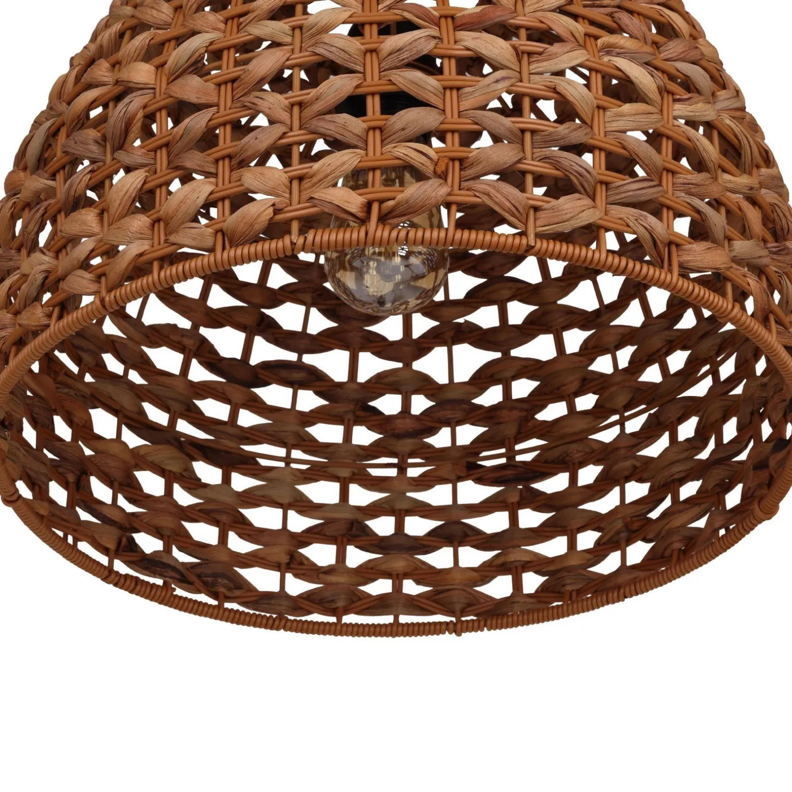 Lampa wisząca Boho ażurowa Hiacynt wodny 46x46x134cm (55874-017) - DIJK