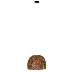 Lampa wisząca Boho ażurowa Hiacynt wodny 38x38x28cm (55873-017) - DIJK