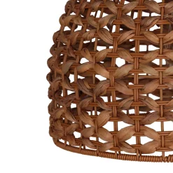 Lampa wisząca Boho ażurowa Hiacynt wodny 38x38x28cm (55873-017) - DIJK