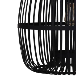 Lampa wisząca Boho bambusowa 38x38x132cm (55707-074) - DIJK