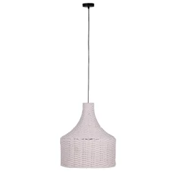 Lampa wisząca Boho bawełniana o wymiarach 46x46x150cm (102393) - DIJK