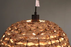 Lampa wisząca Boho Hiacynt wodny 38x38x128cm (56106-017) - DIJK