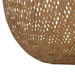 Lampa wisząca Boho kula bambusowa 38x38x135cm (55857-017) - DIJK