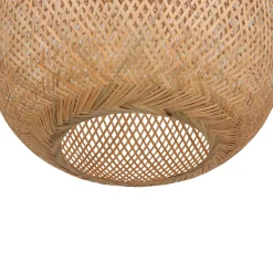 Lampa wisząca Boho kula bambusowa 46x46x143cm (55858-017) - DIJK