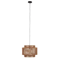Lampa wisząca Boho papierowa 46x46x135cm (55698-017) - DIJK
