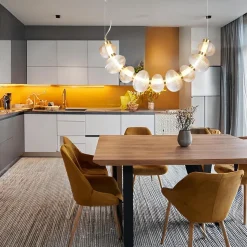 Lampa wisząca BOLLA GOLD 36W LED (ML1428) - Milagro