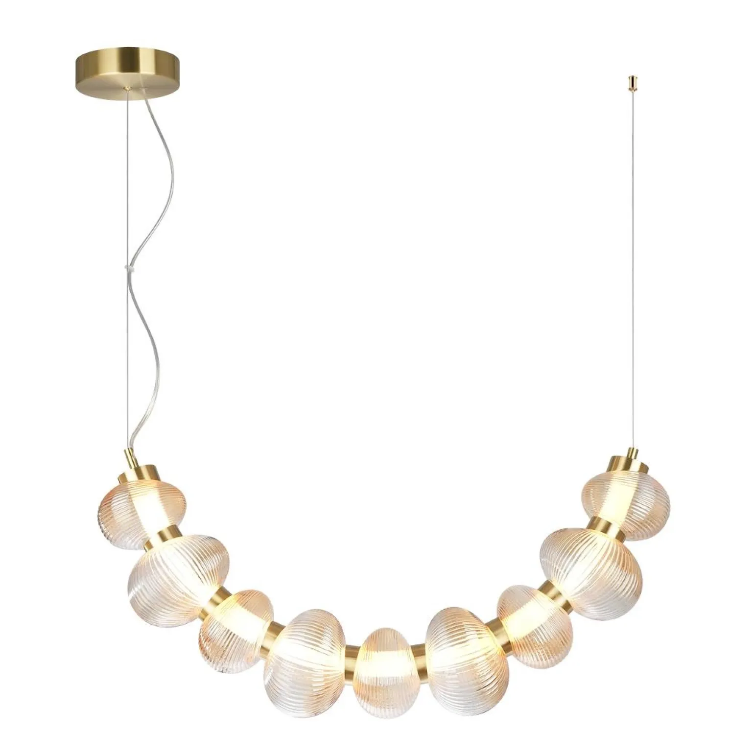 Lampa wisząca BOLLA GOLD 36W LED (ML1428) - Milagro