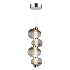 Lampa wisząca BOLLA SMOKED 17W LED (ML1423) - Milagro