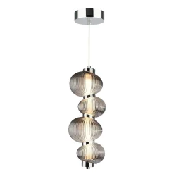 Lampa wisząca BOLLA SMOKED 17W LED (ML1423) - Milagro