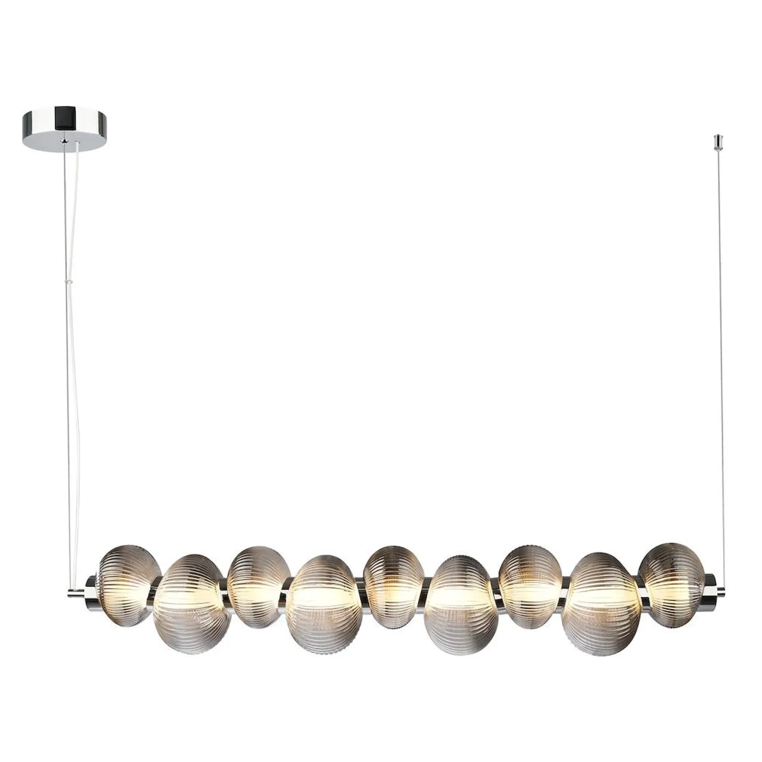 Lampa wisząca BOLLA SMOKED 32W LED (ML1427) - Milagro