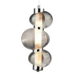 Lampa wisząca BOLLA SMOKED 12W LED (ML1425) - Milagro