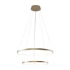 Lampa wisząca BRENO złota Ø 60 cm (18140GD-2) - Zuma Line