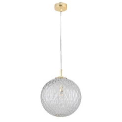 Lampa wisząca CADIX złota Ø30 (4610) - TK Lighting