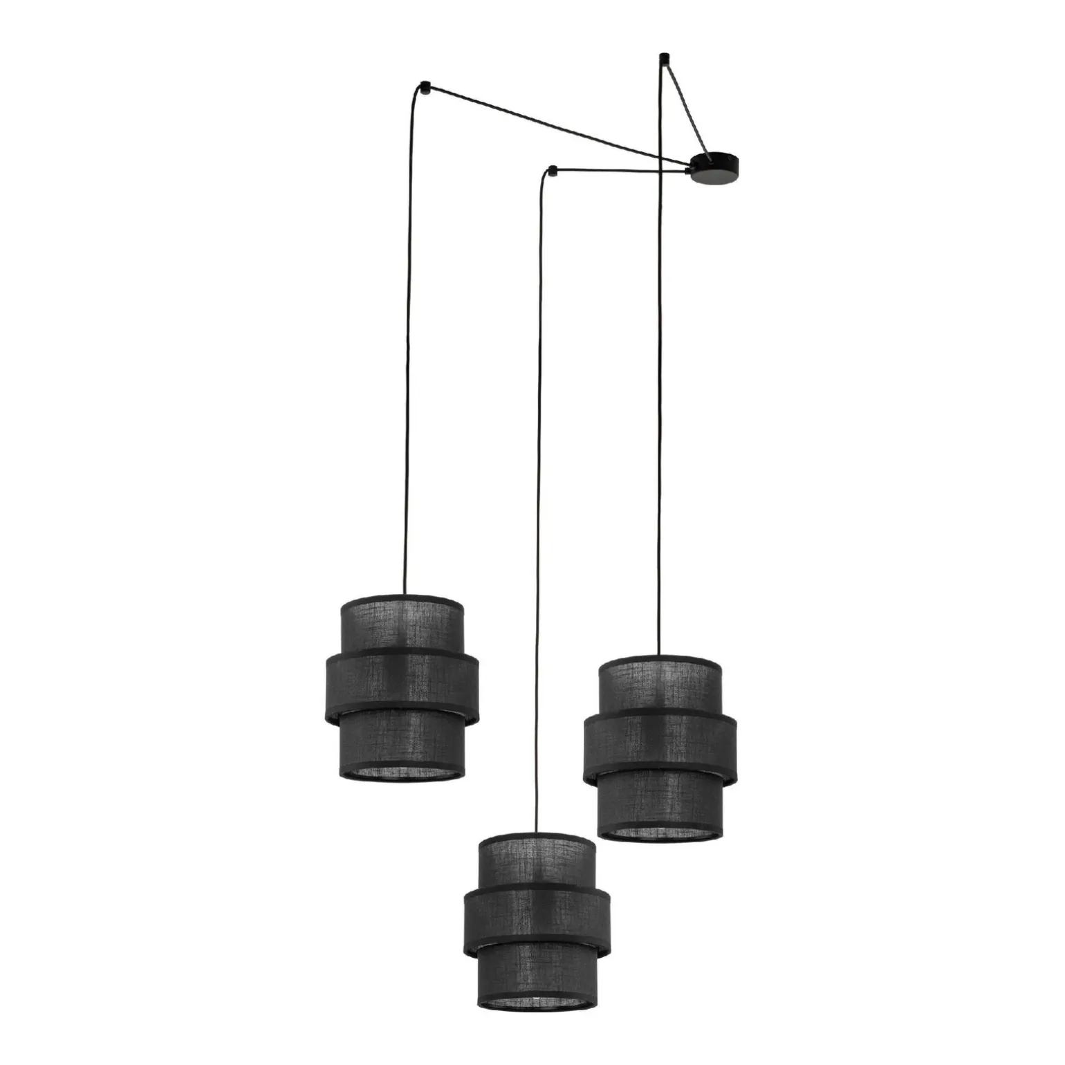 Lampa wisząca CALISTO BLACK 3 (5976) - TK Lighting