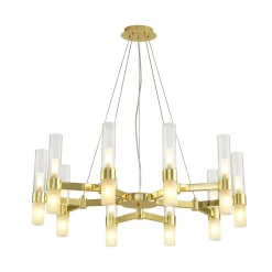 Lampa wisząca CANDELA-10 złota 85 cm (DN1505-10 gold) - Step into Design